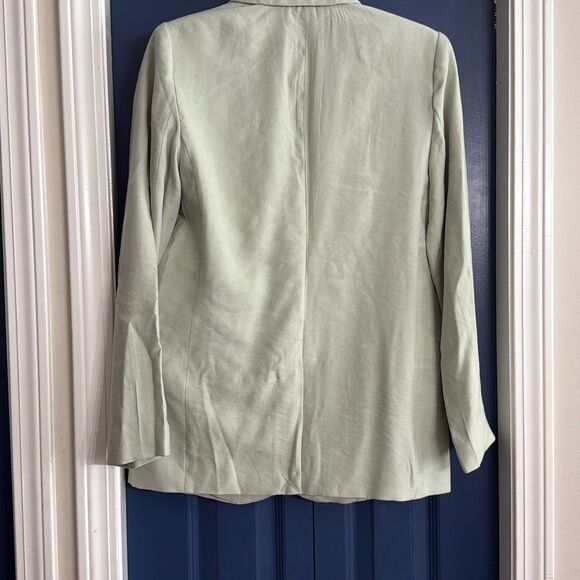a new day Sage Green 2 Button Blazer Size XS - Picture 6 of 6